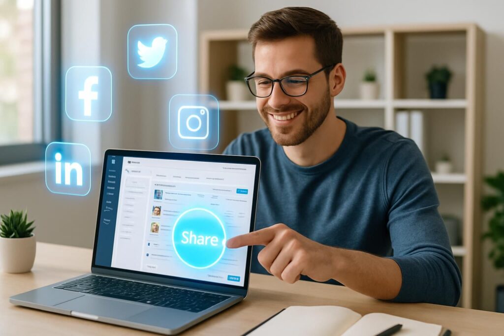 simplifiez votre communication en publiant sur plusieurs réseaux sociaux en un seul clic. gagnez du temps et augmentez votre visibilité facilement.